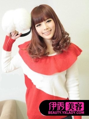 让你拥有十万伏特的电力 中发烫发(22)_流行发型_