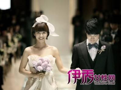 <em>短发新娘造型</em> 时尚新娘短发<em>发型</em>图片(2)_流行发