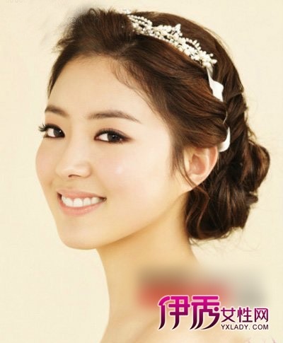 012韩国<em>新娘发型</em>最新精美<em>韩式新娘发型图片</em>(3