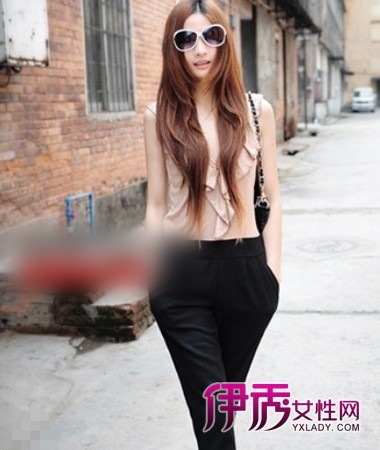 <em>非主流</em>直发<em>发型扎法</em>百变长发任你挑_流行发型