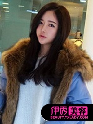 <em>韩式直发发型</em> 清纯美女(4)_流行发型_美容-伊秀