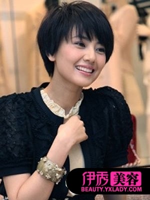 中韩女明星短发发型+秀出你的发型