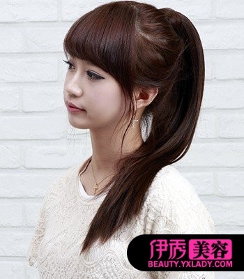 早春甜心派 清新氧气直发女生(3)_流行发型_美容-