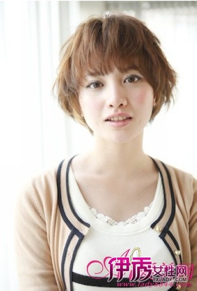 森女气质短发