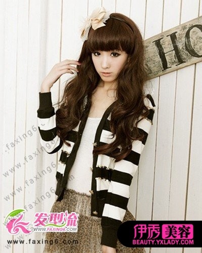 卷发<em>接发</em>发型 展现气质魅力(3)_流行发型_美容