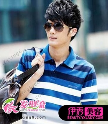 男士短发发型+演绎帅气型男