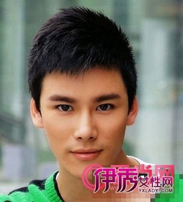 帅气型男短碎发发型 个性地现于发丝(3)_流行发