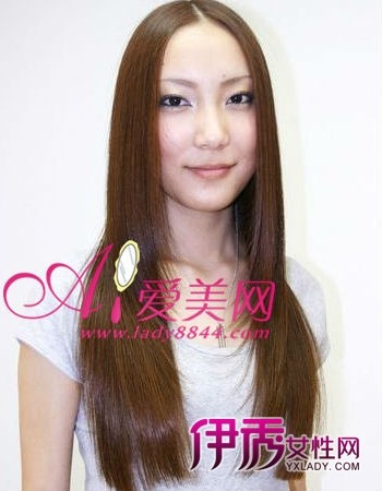 <em>方脸</em>适合什么<em>发型</em> <em>中分发型</em>也换季(7)_流行<em>发型</em>