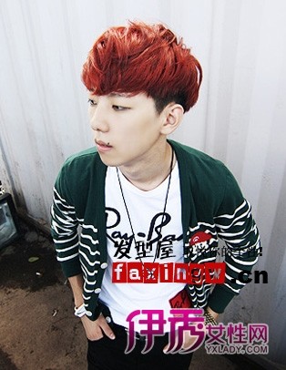 7款爆帅男生纹理烫发型