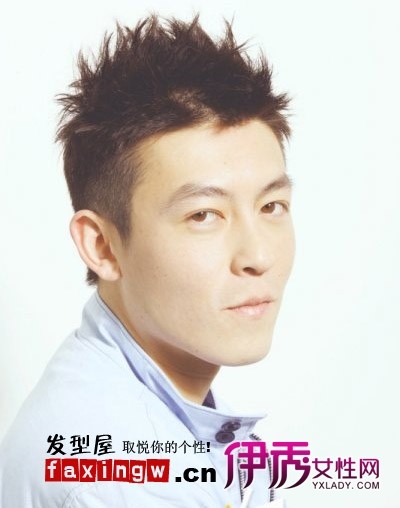 夏日学<em>陈冠希发型</em>做清爽坏小子(5)_明星发型_