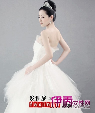 2012年最新婚纱照<em>新娘发型</em>