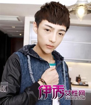 好看的<em>男士</em>齐<em>刘海发型</em> 迅速提升魅力值_流行发