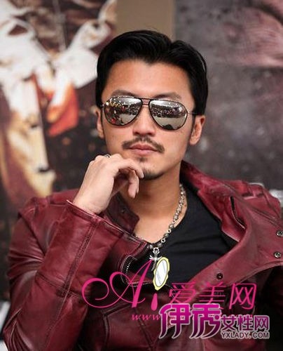 蓄须型男周杰伦谢霆锋 逆战火拼男<em>男士卷发发</em>