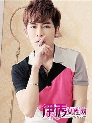 男生<em>短发烫发发型</em> 男生短发<em>纹理烫</em>发型(4)_流行