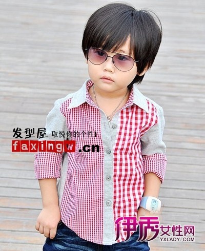 可爱<em>男儿童</em>至酷<em>的发型</em>(5)
