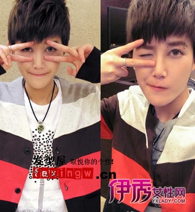 卖萌潮男 2012可爱<em>男生发型</em>男士们不能错(5)_