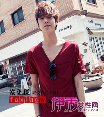 酒红色<em>头发</em>+<em>局部</em>锡