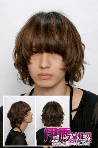 日式<em>男刘海发型</em>图片 帅哥性感必杀技_流行<em>发型</em>