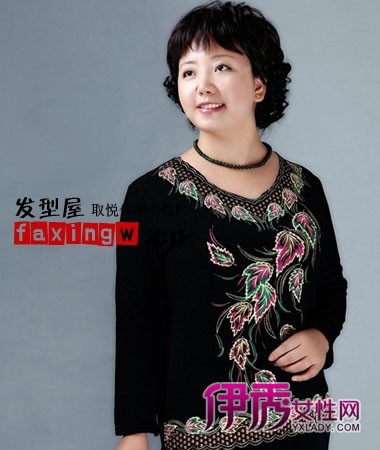 中年人短发发型图片_流行发型_美容-伊秀女性网