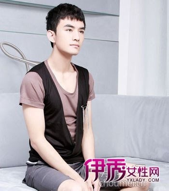 <em>男士无刘海发型</em>+时尚酷男独爱齐刘海<em>发型</em>