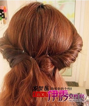 韩式中长发发型扎法步骤
