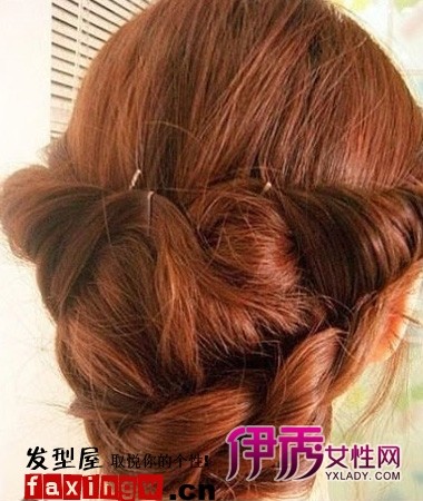 韩式中长发发型扎法步骤