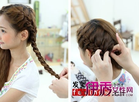 最新韩国<em>发型扎法</em>教程 让你在线学会三种<em>发型</em>