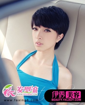 个性气质<em>短发</em>女生<em>发型图片</em>(3)_流行发型_美容