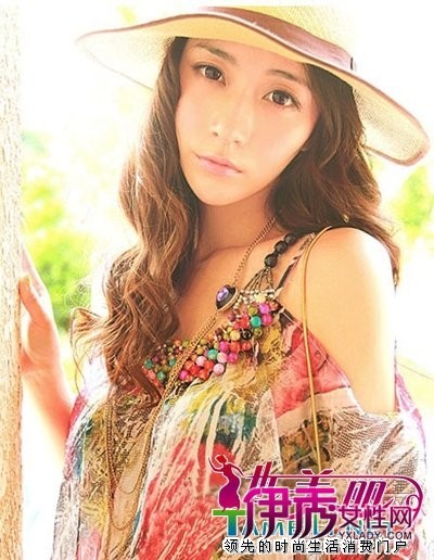 长脸型适合<em>什么发型</em> 微卷<em>长发</em>发型(7)_流行发型