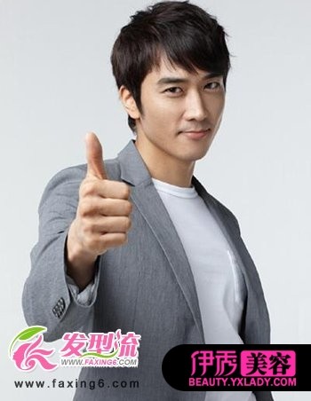 韩国男星帅气发型大比拼