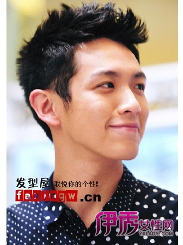 <em>柯震东发型叫什么</em>精选<em>柯震东</em>英俊帅气短发(4)