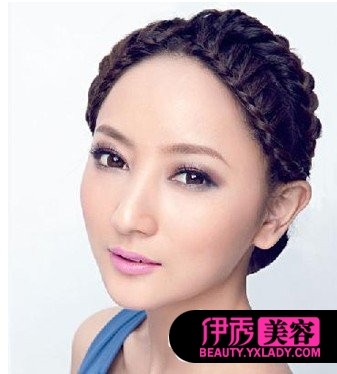 韩式盘发+简单的韩式盘发