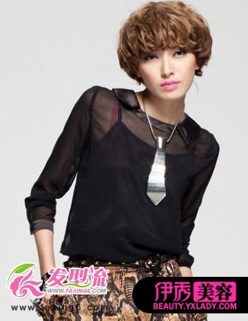 潮女气质短发打造个性造型(13)