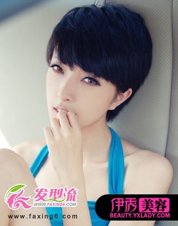 清爽时尚女生短发发型(6)