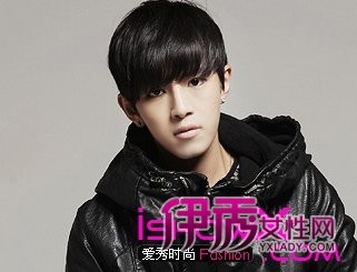 男生直刘海发型+尽显男性魅力