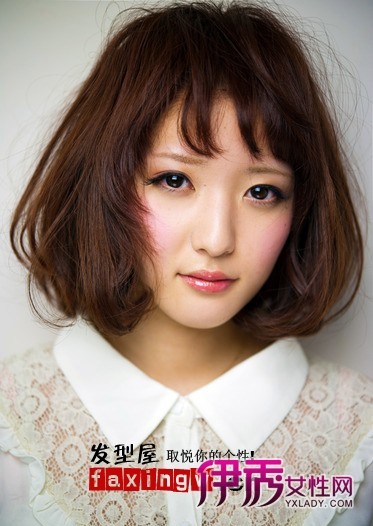 长脸短发发型设计+2012长脸女生适合的小脸发型
