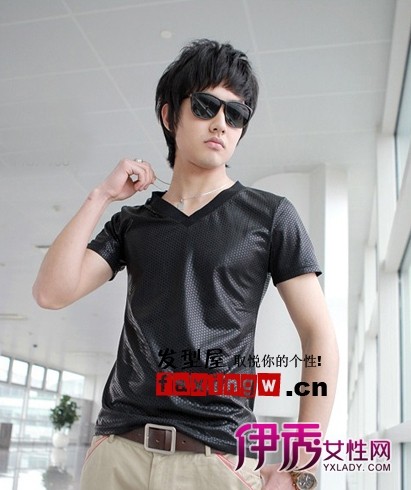 <em>男士</em>刘海<em>发型</em> 黑色<em>男士发型成熟</em>帅气(3)_<em>流行</em>发