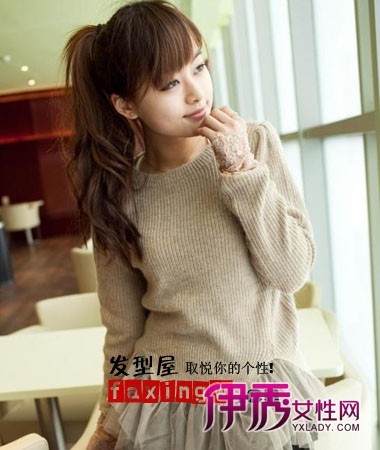 2012好看的女生<em>长发发型</em>扎发(4)_流行<em>发型</em>_美