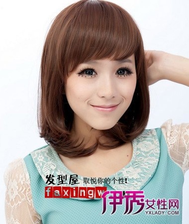 2012<em>中短发梨花</em>头<em>发型</em>图片_流行<em>发型</em>_美容-伊