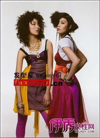 2011<em>沙宣</em>女生烫发<em>发型图片</em>整理 前卫个性(3)_