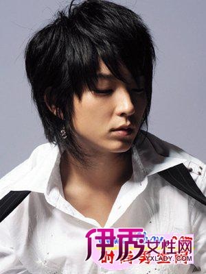 男生脸圆适合的发型+散发优雅男士魅力