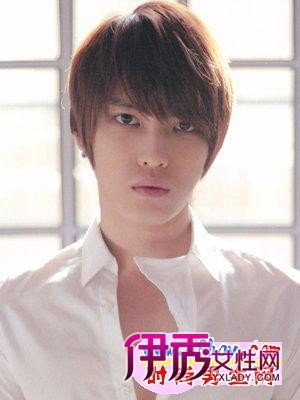 男生脸圆适合的发型+散发优雅男士魅力