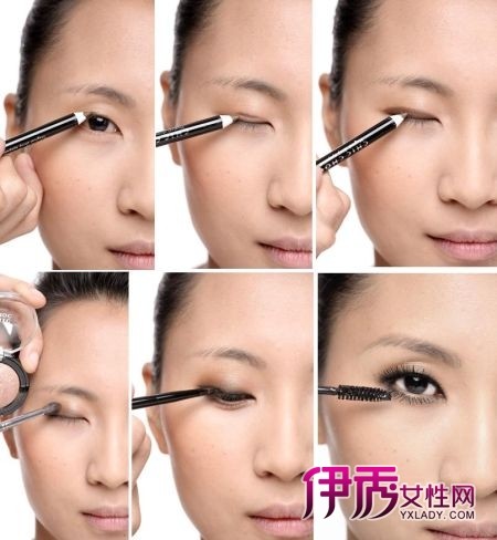 下眼影上,让<em>眼睛</em>变宽