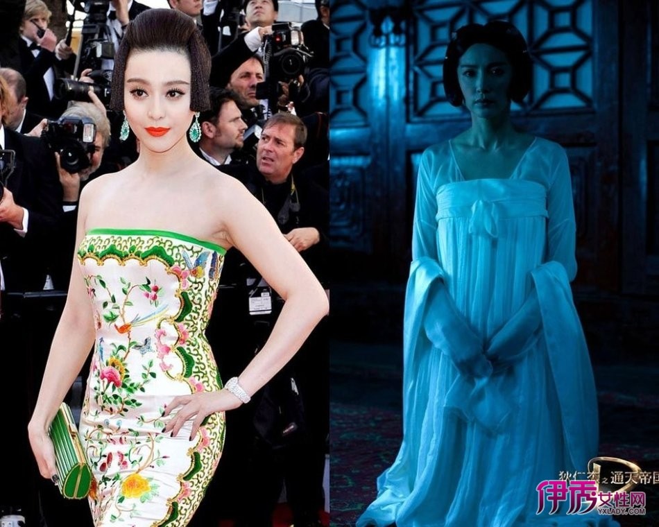 范冰冰玩穿越 唐朝<em>仕女发型</em>一战2012戛纳红毯