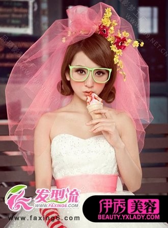 盛夏<em>新娘发型</em>