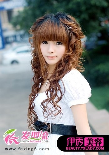 让发型空气感十足,时髦流行