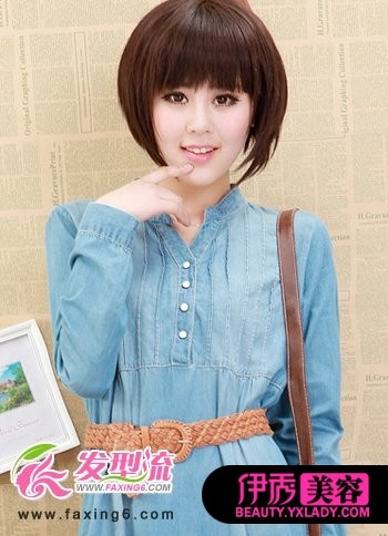 2012夏天流行的女生<em>短发发型</em>(2)_流行<em>发型</em>_美