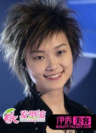 帅气个性女生短发发型