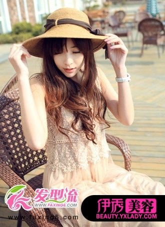 柔顺光泽明亮的长发,舒适迷人