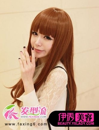 90后萌系非主流可爱中长发发型(20)_流行发型